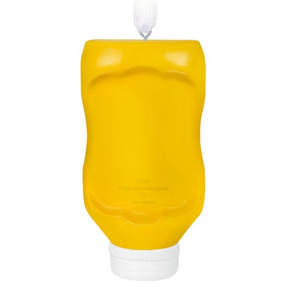 New! Heinz Yellow Mustard Hallmark Keepsake Christmas Ornament 2024 Condiment - Picture 4 of 5